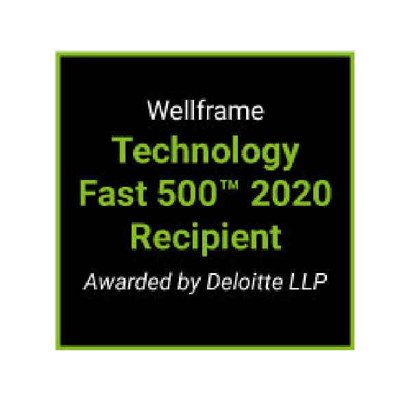 Wellframe Technology Fast 500 2020 recipient