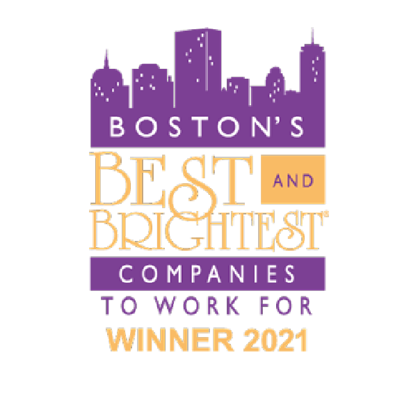 Boston's best and brightest companies to work for - Winner 2021