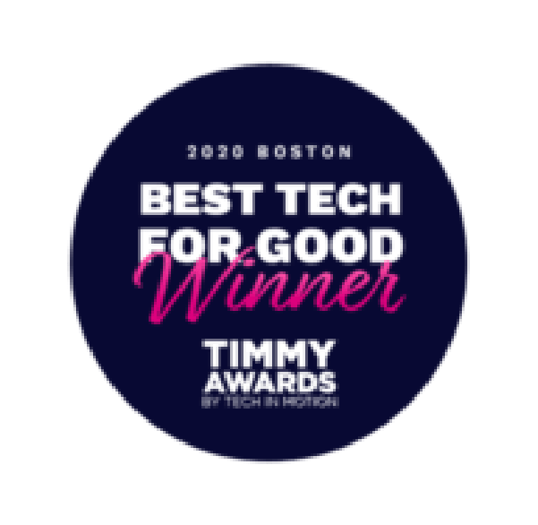 2020 Boston Best Tech for Good Winner - Timmy Awards